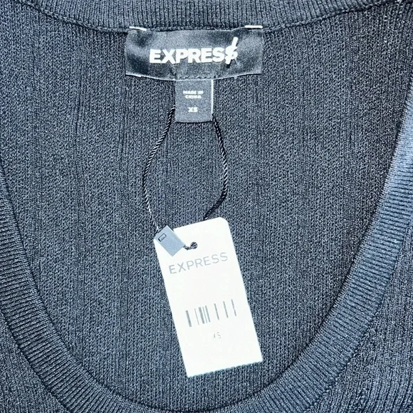 Express: NWT: Black Bodysuit: Size XS - Picture 7 of 9